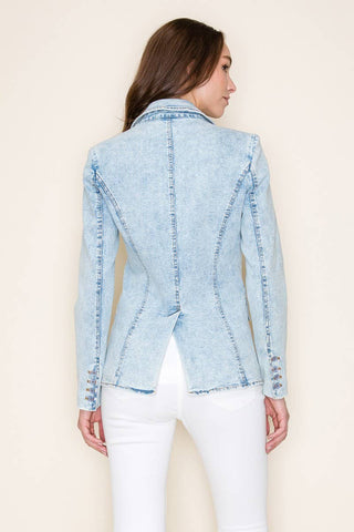 Jazlyn Denim Blazer