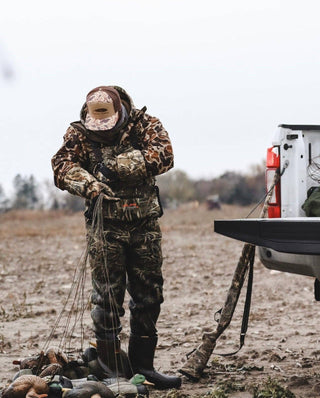 Classic Feather Hat — Duck Camo