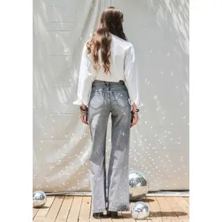 Babe Rhinestone Jeans