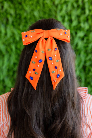 Florida Gators Bow Barrette