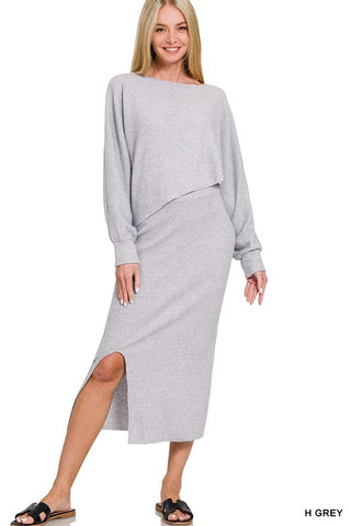 Casual Love Set- Gray