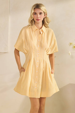 Maddy Dress- Yellow