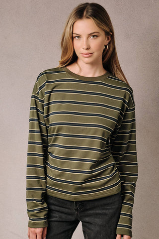 Milan Top- Olive
