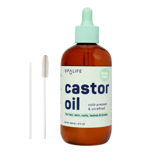 Castor Oil 100% Pure For Hair Skin Lashes