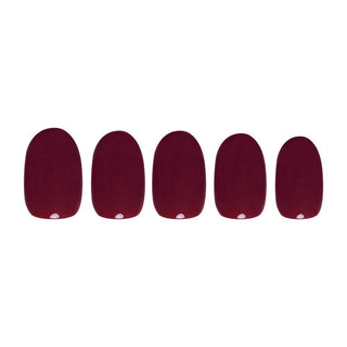 Berry Maroon Press-On Nails