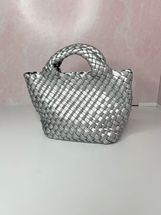 Put Together Mini Purse -Silver