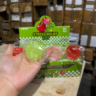 Gummy Glitter Apple Squishy