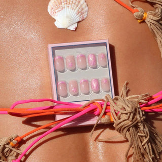 Blush Dunes Press-On Nails