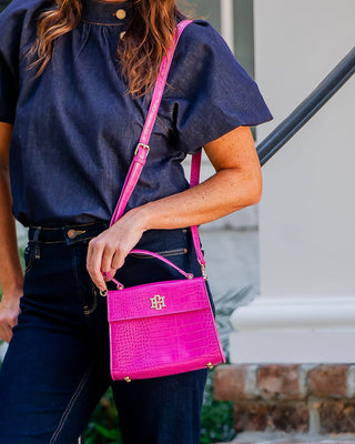 Vivienne Handbag -Hot Pink