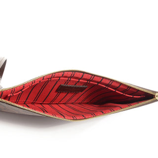 LV Brown Damier Neverfull Pochette