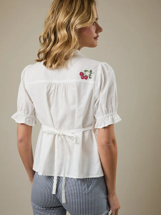Strawberry Macy Blouse