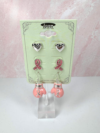 Faith Hope Love Earring Set