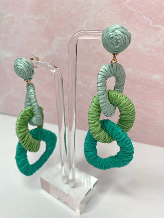 Bermuda Earrings- Blue