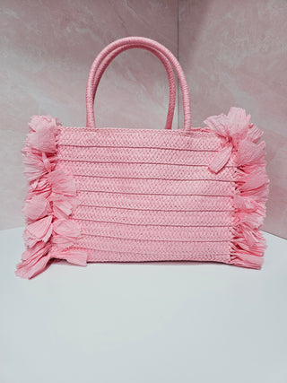 Sarah Mini Tote- Pink