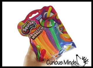 Irre-Squish-tible Gummy Worm Squishy