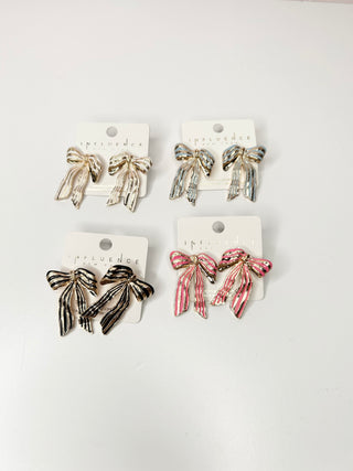 Forever Bow Earrings