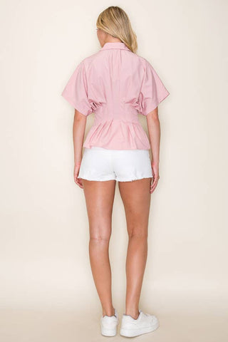 Lesly Top -Pink