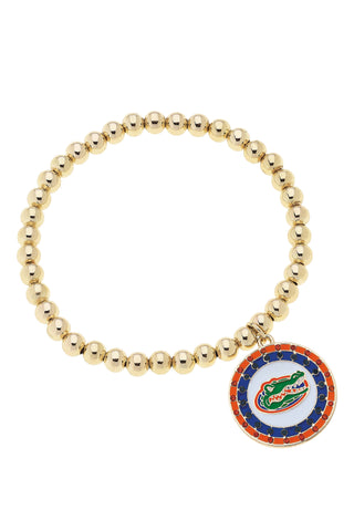 Florida Gators Bead Stretch Bracelet