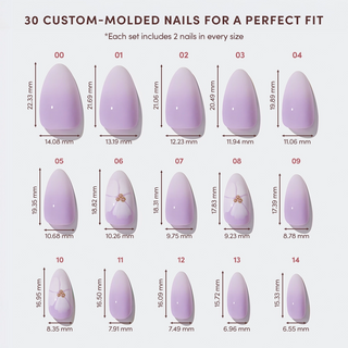 Lilac Reef Press-On Nails