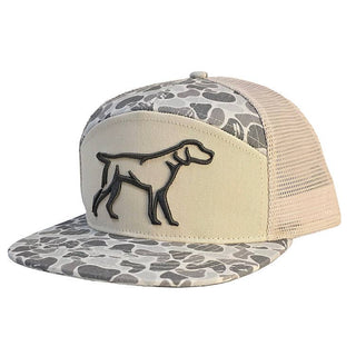 Pointer Camo Trucker Hat -Grey