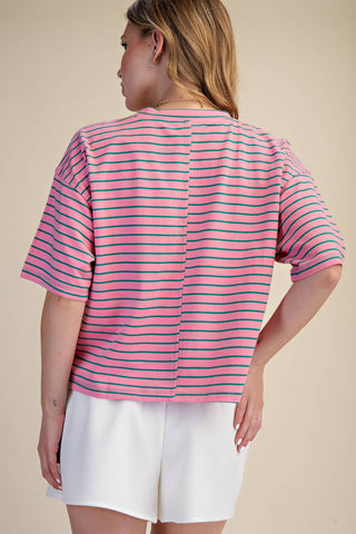 Fiona Top- Pink