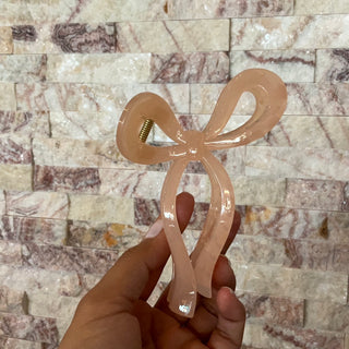 Acrylic Bow Hair Clip