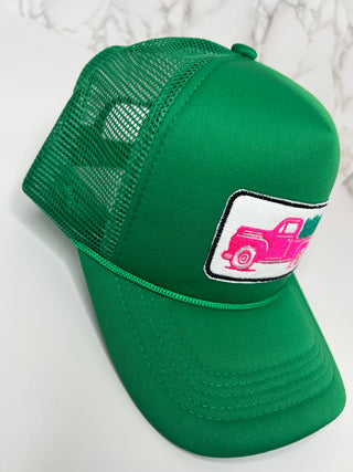 Pink Truck Cap