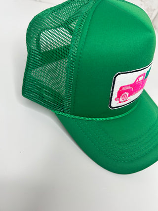 Pink Truck Cap