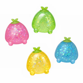 Super Duper Sugar Squisher- Glitter Mini Fruit 2-pack Set
