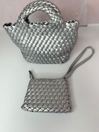 Put Together Mini Purse -Silver