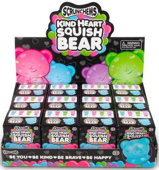 Heart Squish Bear Scrunchems
