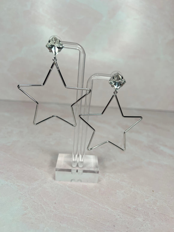 Starstruck Earrings-Silver