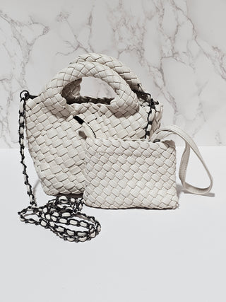 Put Together Mini Purse- White