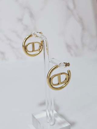 Luxe Gold Hoops