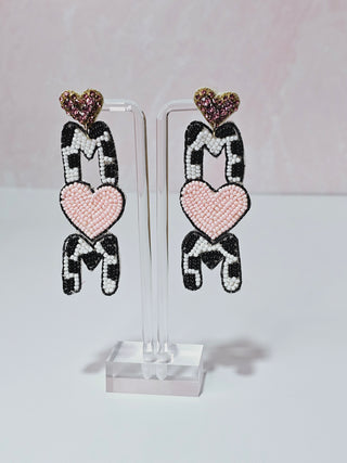 Cow Mom Earrings