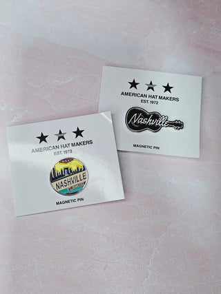 Nashville Magnetic Pins