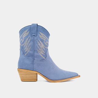 Blue Suede Boots