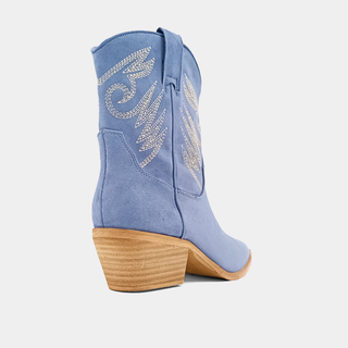 Blue Suede Boots