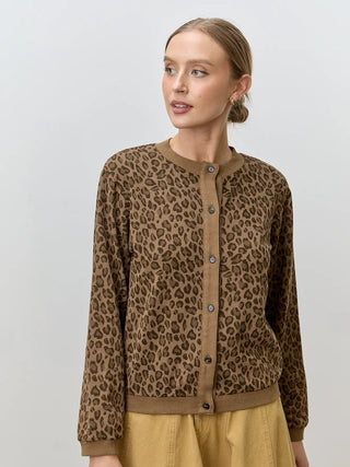 Wild Print Cardigan