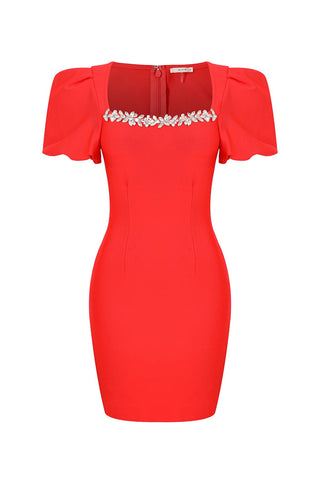 Marisol Dress-Red