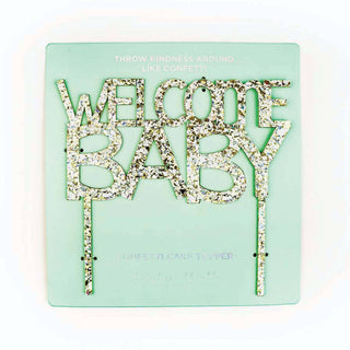 Welcome Baby Cake Topper