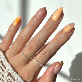 Sunny Shores Press-On Nails