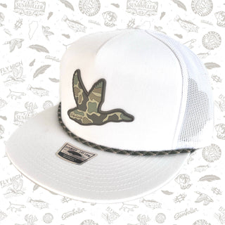 Marshland Trucker Hat -White