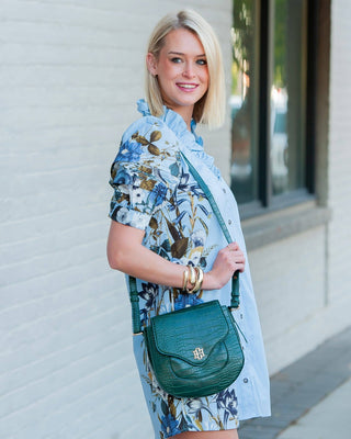 Sasha Handbag- Hunter Green