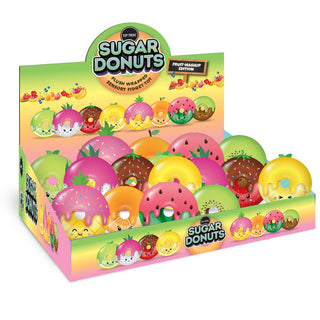 Super Duper Sugar Squisher Plush Donuts - Fruit Edition