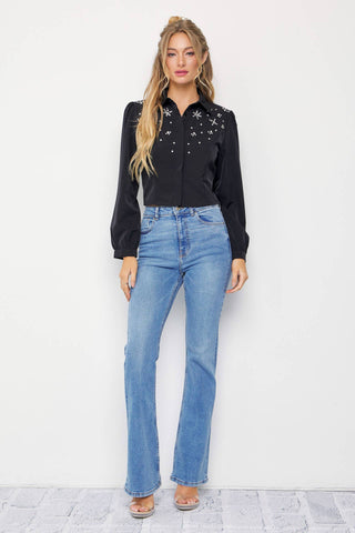 Grand Entrance Top- Black