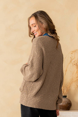 Tessa Sweater -Brown