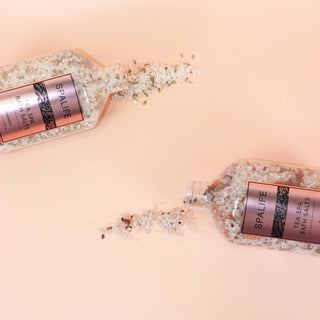 Petal-Infused Effervescent Mineral Bath Salts