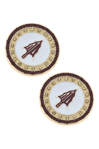 Florida State Seminoles Stud Earrings
