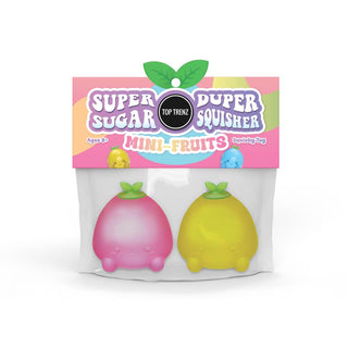 Super Duper Sugar Squisher - Mini Fruits 2 Pack set